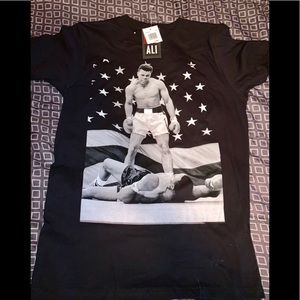 Muhammed Ali Knockout T-shirt NWT New